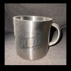 Stainless steel “Eat, Ride, Sleep” Cup